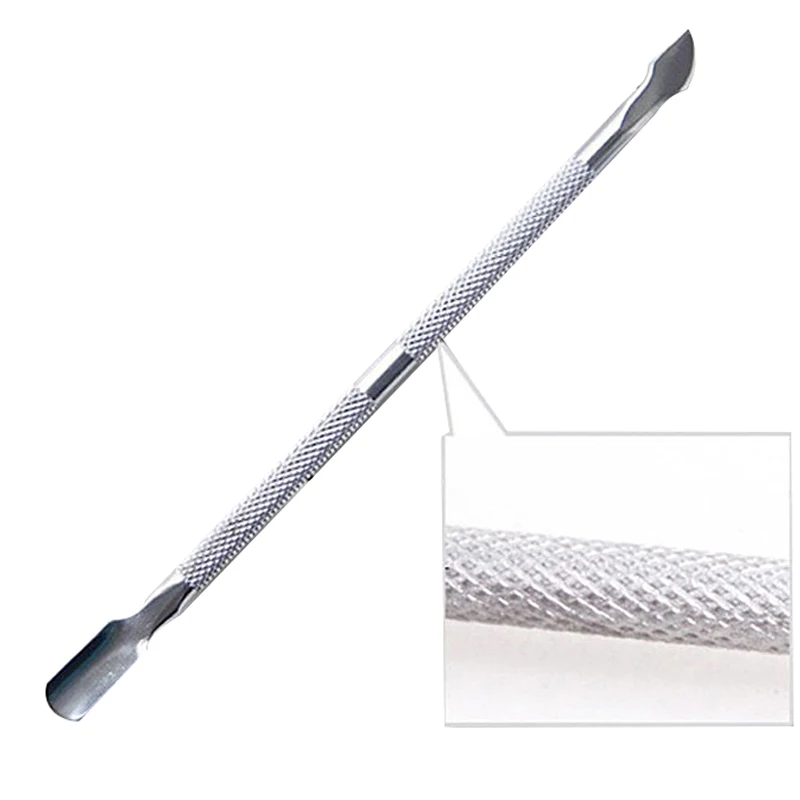 

3 Set Nail Cuticle Pusher DIY Nail Art Pedicure Tools Spoon Pusher Cuticles Remover Dead Skin Manicure Cleaning Nail Care