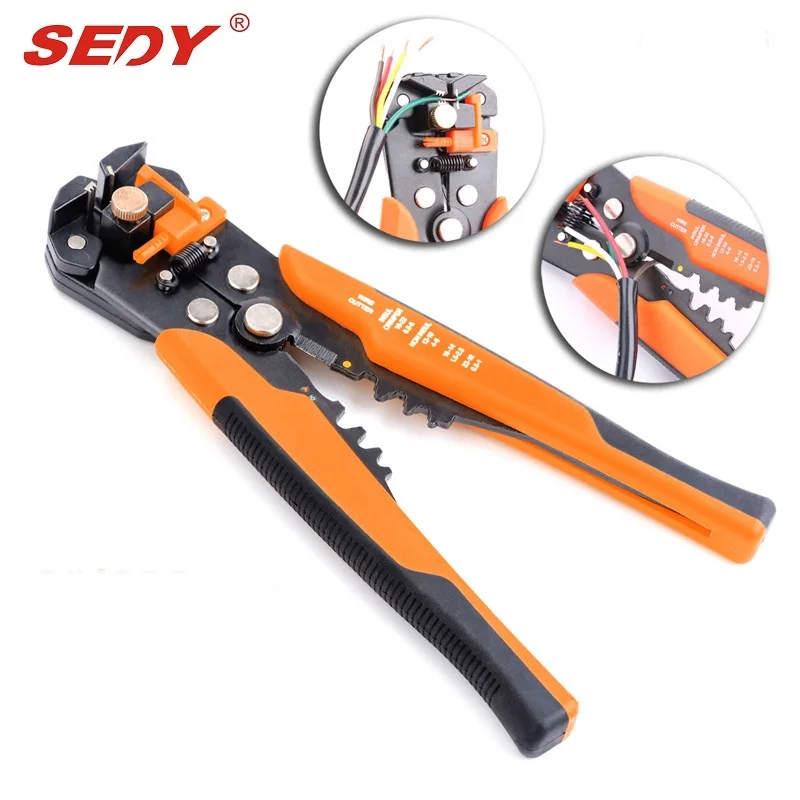 2021-High quality multi-function cable stripping pliers, automatic multi-function wire stripping bench tools