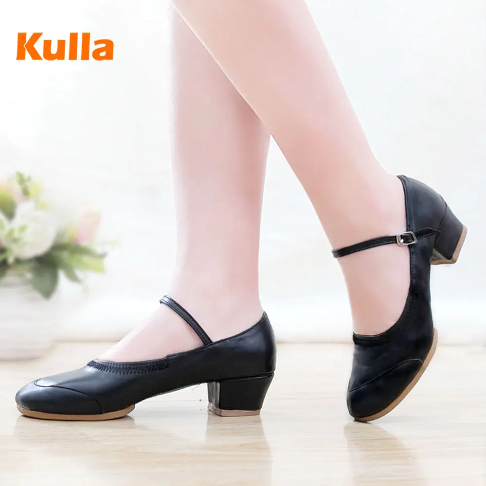 New Square Dance Shoes Spring Autumn Ladies Modern Salsa