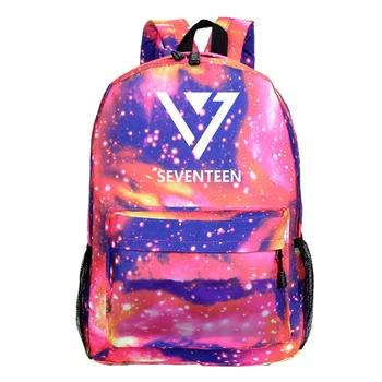 

Newest Seventeen Galaxy Space Backpack School Bags for Teenage Girls Boys Fashion Portable Backpack Casual Travel Backpack