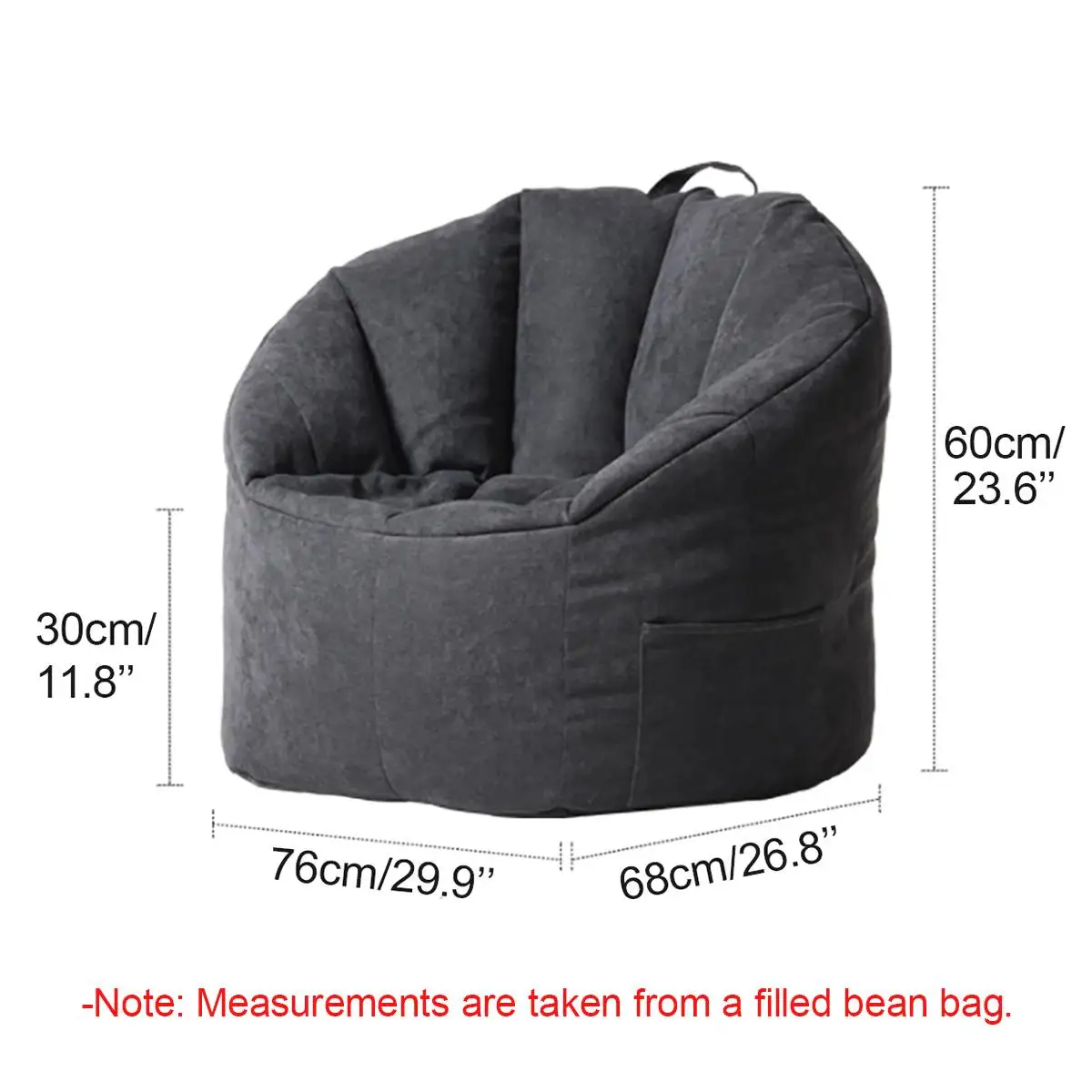 Кресло-мешок, фасоль диван-стул наполнение мешок диван для отдыха османское сиденье мебель для гостиной без наполнителя Beanbag Pouf слоеный