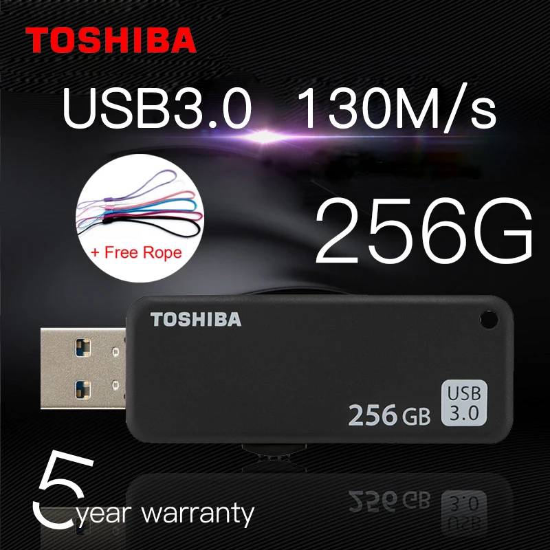 USB флеш накопитель TOSHIBA U365 3 0 256 ГБ 64 32 16 ГБ|USB флэш-накопители| |