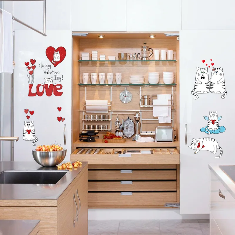 

2018 Hot Sale Closet refrigerator kitchen door bed bed baby room kindergarten and other decorative wall stickers 50*45CM