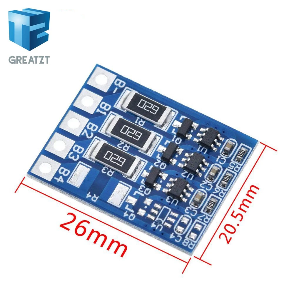 Балансировочная плата литий ионного аккумулятора GREATZT 3S 4 2 в|charging board|board boardboard