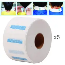 500 шт. одноразовые Средства ухода за кожей Шеи Бумага полоски Парикмахерская Салон парикмахерских Y919