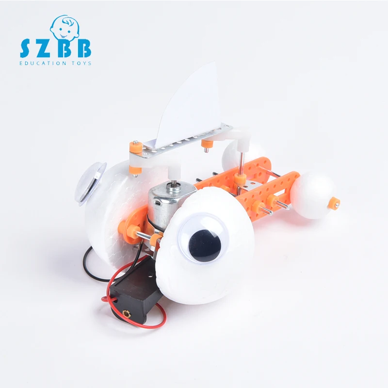 

SZ STEAM Model Toy Diy Bionic Fish Drive Developing Intellectual STEM Toy Science ELectric Toy Birthday Gift SZ3365