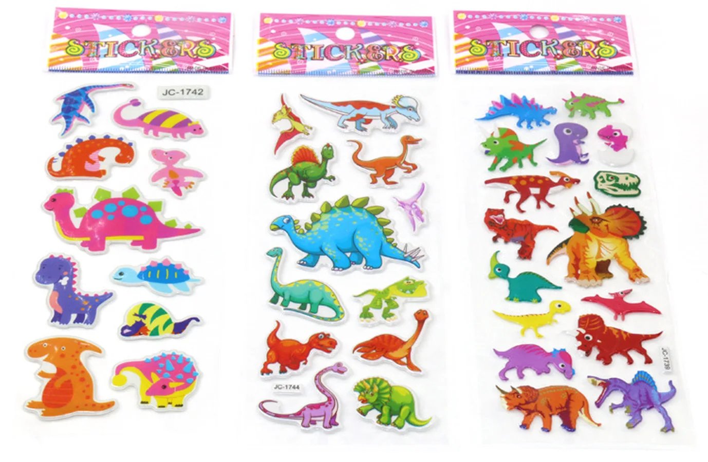 6 Sheets/Set 3D Cartoon Mini Dinosaur Kids Stickers Toys for Children Notebook Sticker Scrapbooking Diary Label Home WallDecor 6 Sheets/Set 3D Cartoon Mini Dinosaur Kids Stickers Toys for Children Notebook Sticker Scrapbooking Diary Label Home WallDecor