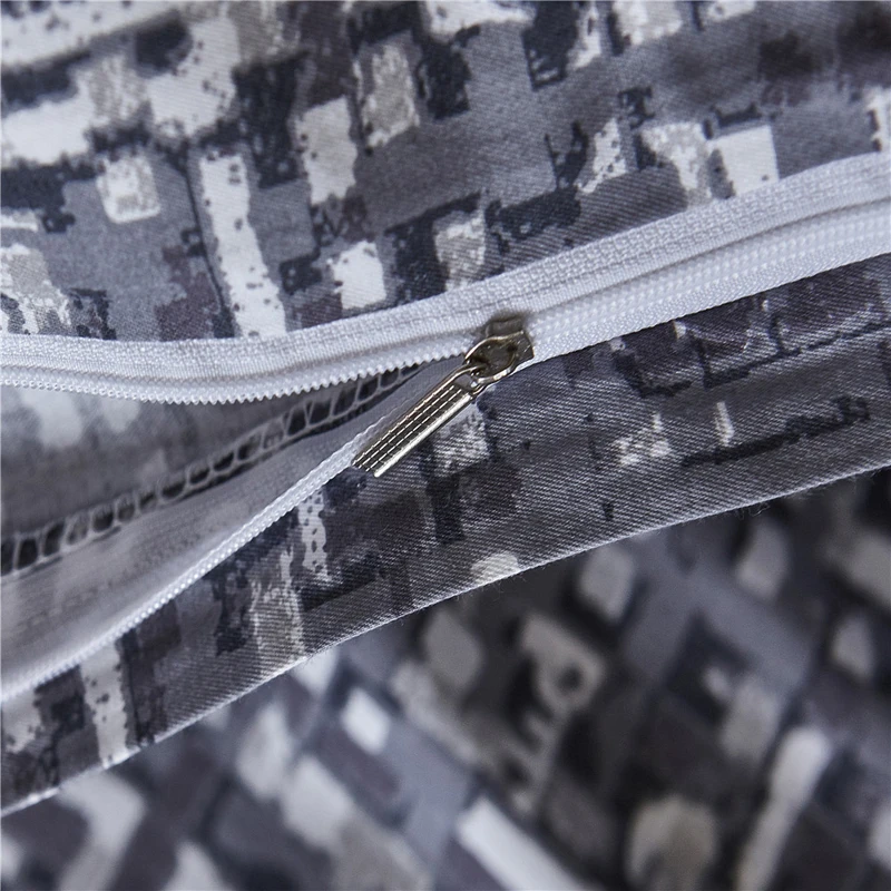 EHOMEBUY 2018 الحديثة طقم سرير s هندسية منقوشة المنزل فندق غرفة نوم 3 أجزاء طقم سرير لحاف غطاء سادات السرير الشتاء EHOMEBUY 2018 الحديثة طقم سرير s هندسية منقوشة المنزل فندق غرفة نوم 3 أجزاء طقم سرير لحاف غطاء سادات السرير الشتاء