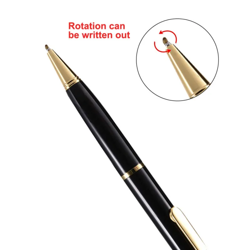 

HD Mini Camera with Voice Recorder Pen Portable HD Recording Pen Audio Recorder Noise Reduction Obtain Evidence Tool