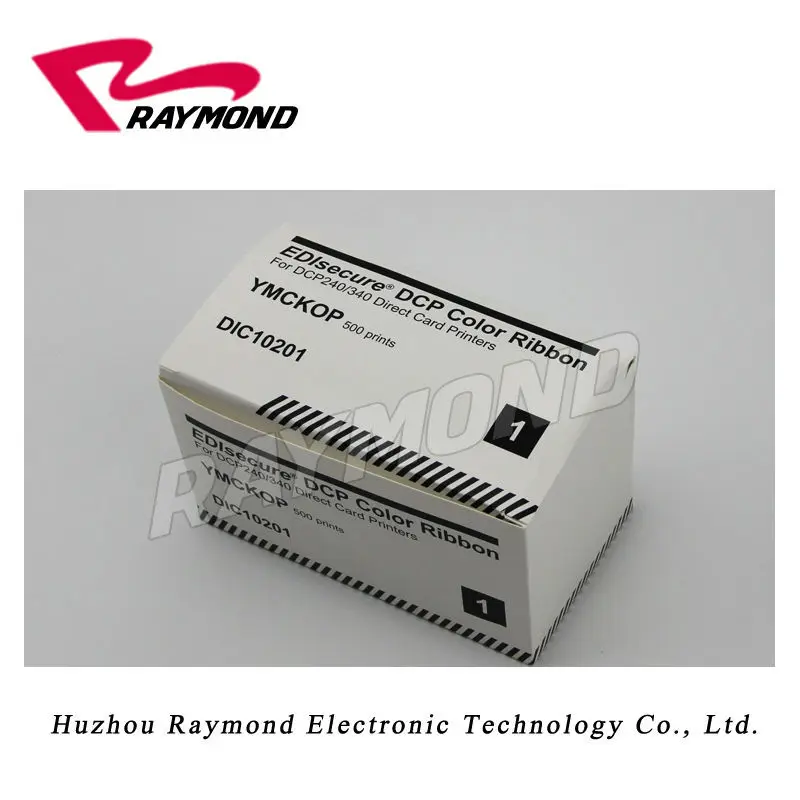 

EDIsecure DCP240/DCP240 +/DCP340/DCP340 + tarjeta impresoras DIC10201 DCP Color cinta YMCKO-500 impresiones