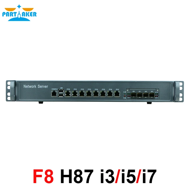 Best Offers Network Security Server 1U Firewall PC with 8 ports Gigabit lan 4 SPF i5 4430 3.2Ghz Mikrotik PFSense ROS Best Offers Network Security Server 1U Firewall PC with 8 ports Gigabit lan 4 SPF i5 4430 3.2Ghz Mikrotik PFSense ROS