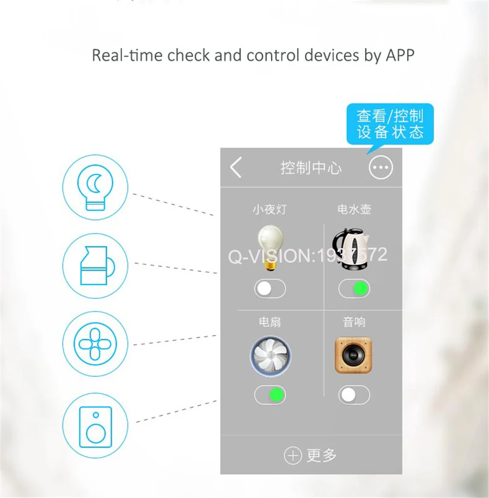2pcs Broadlink SC1 Wifi Controller Smart Home Automation Modules IOS Android APP Wireless Wifi Remote Control Switch 100-250V-3