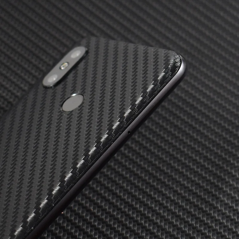 HOT Carbon Fiber Redmi Note Pro Back Sticker Carbon Fiber