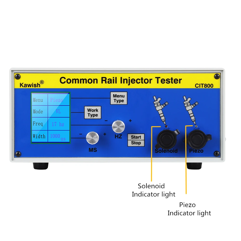 Обновление CIT800 Многофункциональный дизельный инжектор common rail Тестер дизель тестер для диагностики пьезофорсунок+ S80H инжектор validator