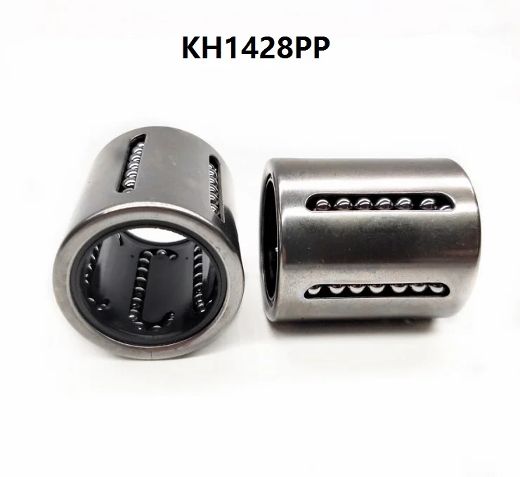 

50pcs/lot KH1428PP 14mm mini linear ball bearings pressing bushing for cnc parts shaft rail 14x21x28 mm KH PP