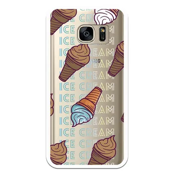 

Stand case costume drawing Icecream WP013 for Samsung Galaxy S7