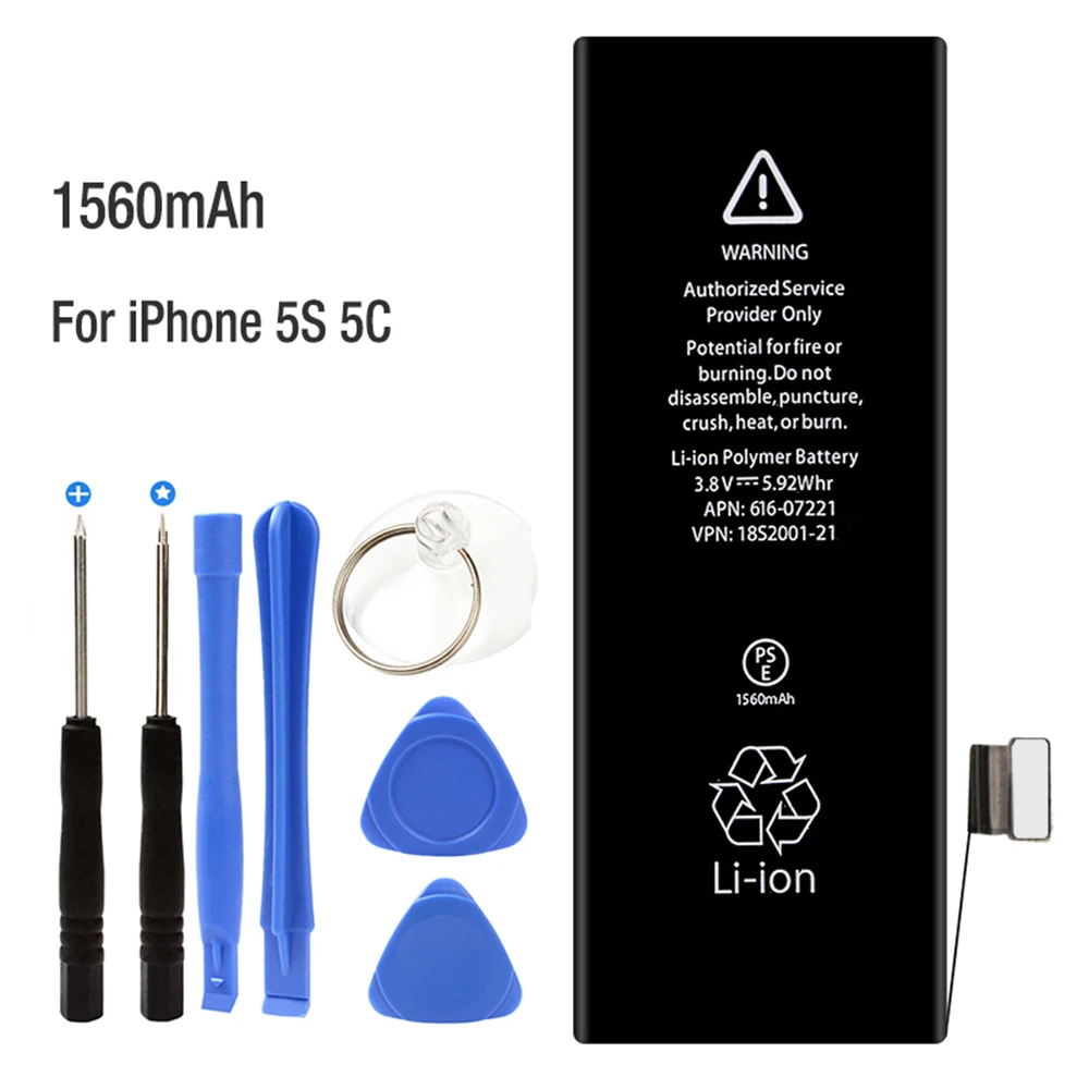 Brand new 0 Cycle 3.8V 1560 MAh Built in Li ion Mobile Phone Battery