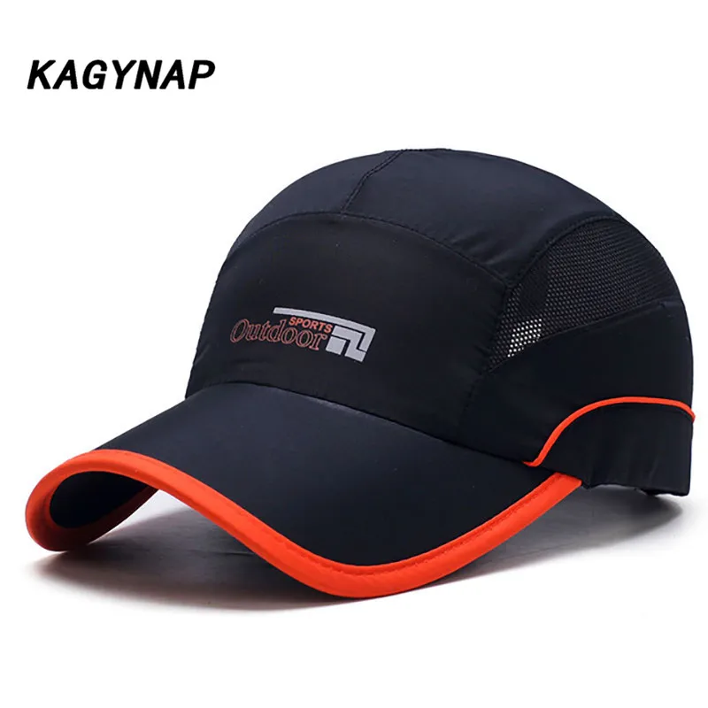 Бейсболка KAGYNAP для мужчин и женщин кепка рыбалки быстросохнущая дышащая