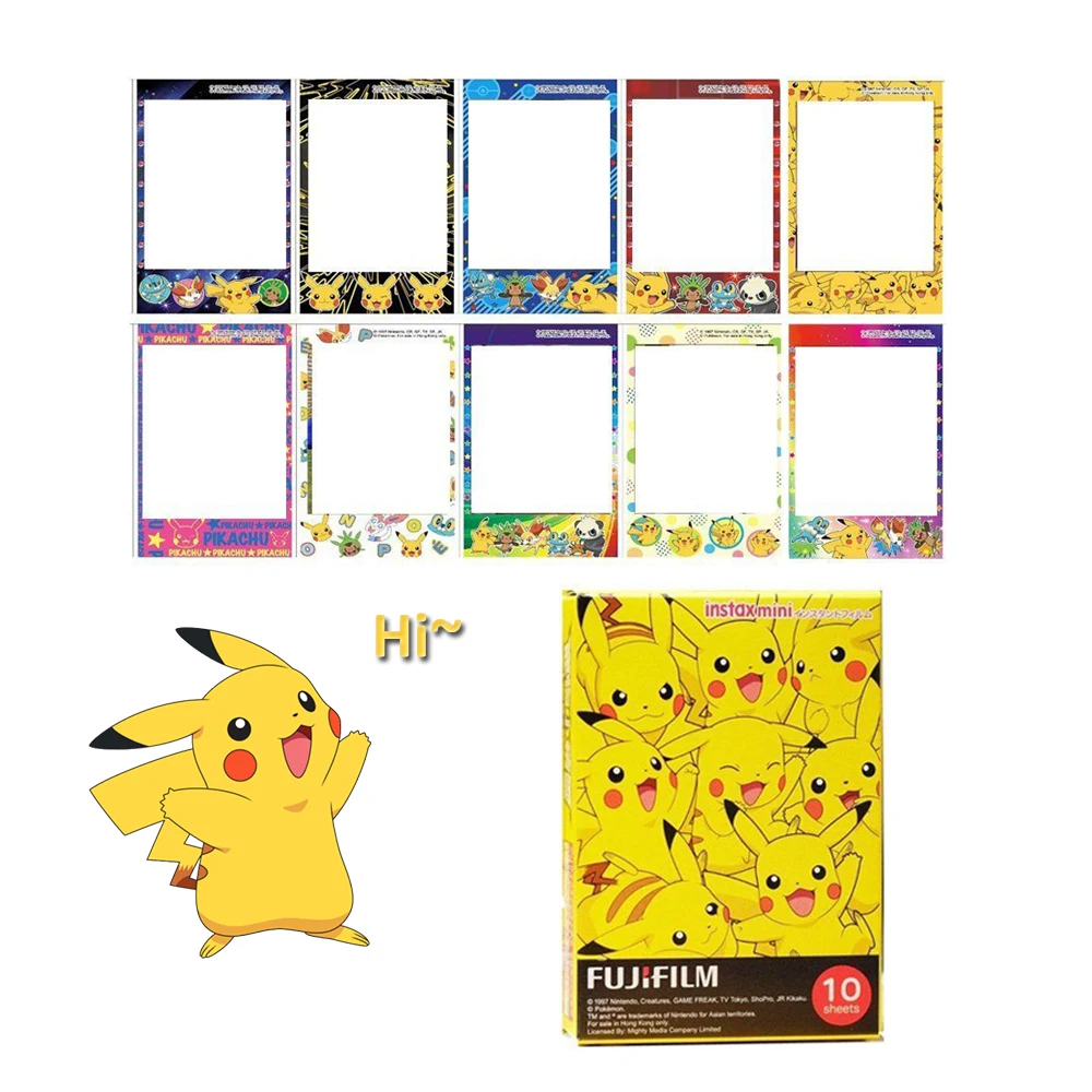 Fujifilm Instax Mini 8 Film Pokemon 10 