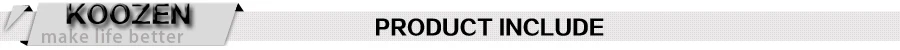 PRODUCT INCLUDE