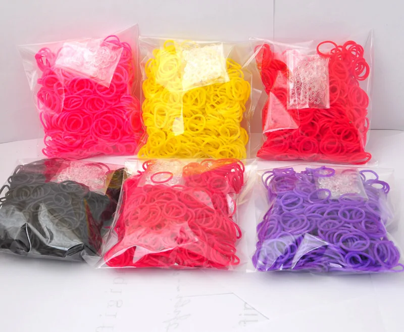 Diy Knitting Machine Bracelet Woven Rainbow Colored Rubber Band Solid Color Boosters Children's Educational Arts & Crafts Toys Diy Knitting Machine Bracelet Woven Rainbow Colored Rubber Band Solid Color Boosters Children's Educational Arts & Crafts Toys