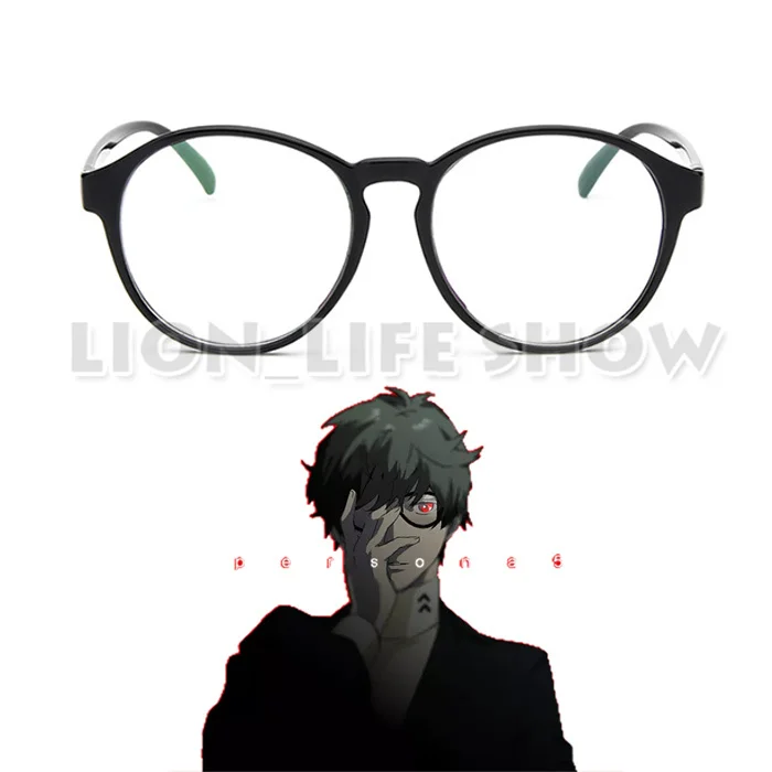 Persona 5 P5 в стиле «Джокер» Косплэй маска Опора аксессуары головной убор на Хэллоуин Регулируемый - Цвет: glasses