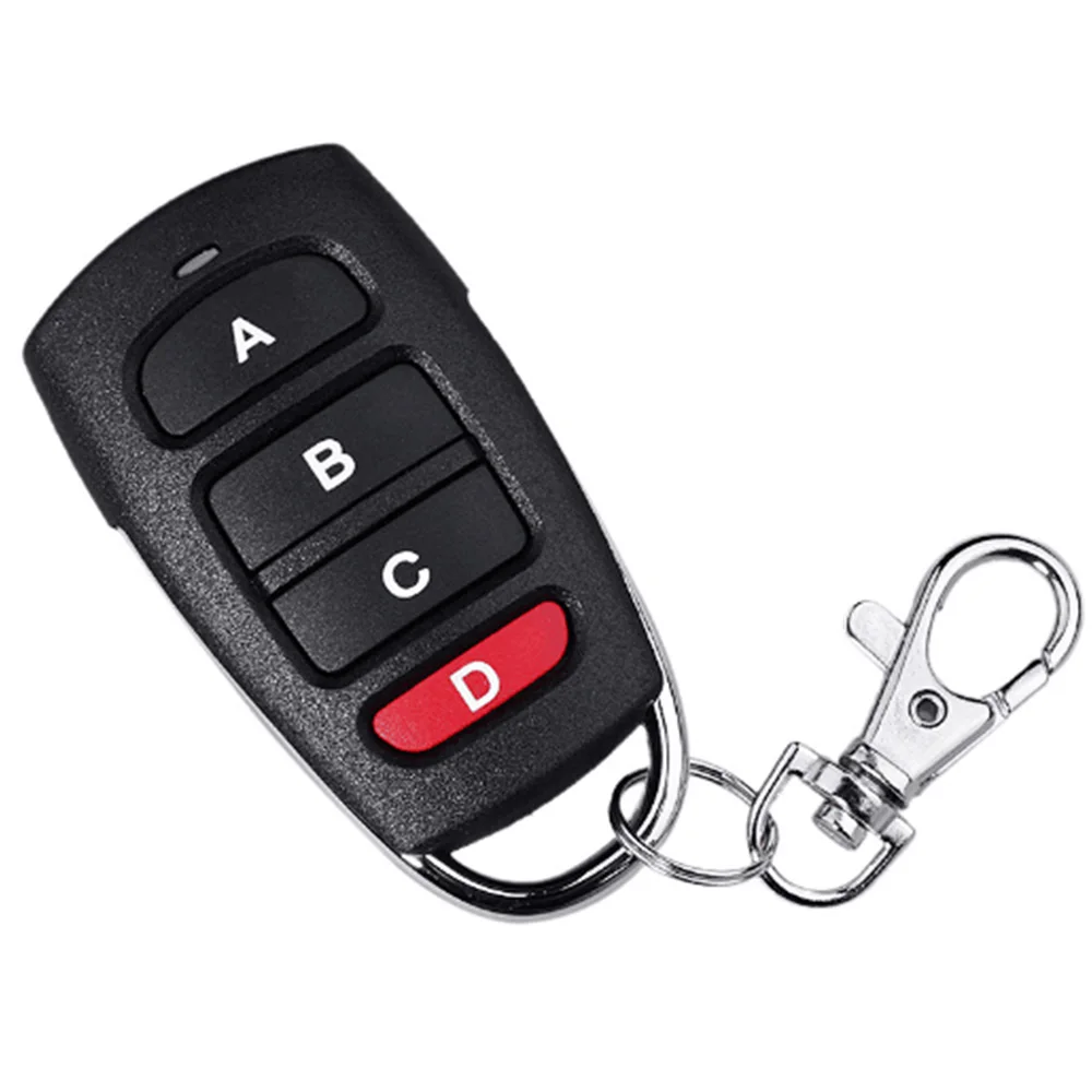

Auto Car 4 Channel 433mhz Wireless Remote Control Copy Cloning Electric Garage Door Security Alarm Controller Key Fob Car Keys