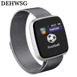 Dehwsg G12 Смарт-часы мужские IP67 Водонепроницаемый Фитнес трекер Браслет цветной экран сердечного ритма для Xiaomi huawei Apple watch PK Q9