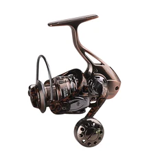 Высокая производительность 2000-7000 Размер спиннинговая катушка 4+ 1BB 5,2: 1/4. 9:1 передаточное число Карп Рыболовная катушка Carretilha De Pesca Direita