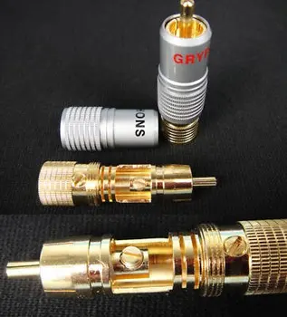 

RCA LOCKING SOLDERLESS SOLDER FREE CONNECTOR PLUG 44