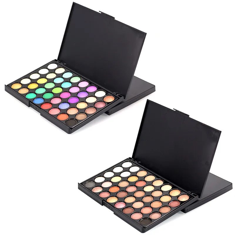 POPFEEL Brand Makeup Eye Shadow Cream Nude Pearl Professional Makeup Eye Shadow Palette 40 Colors