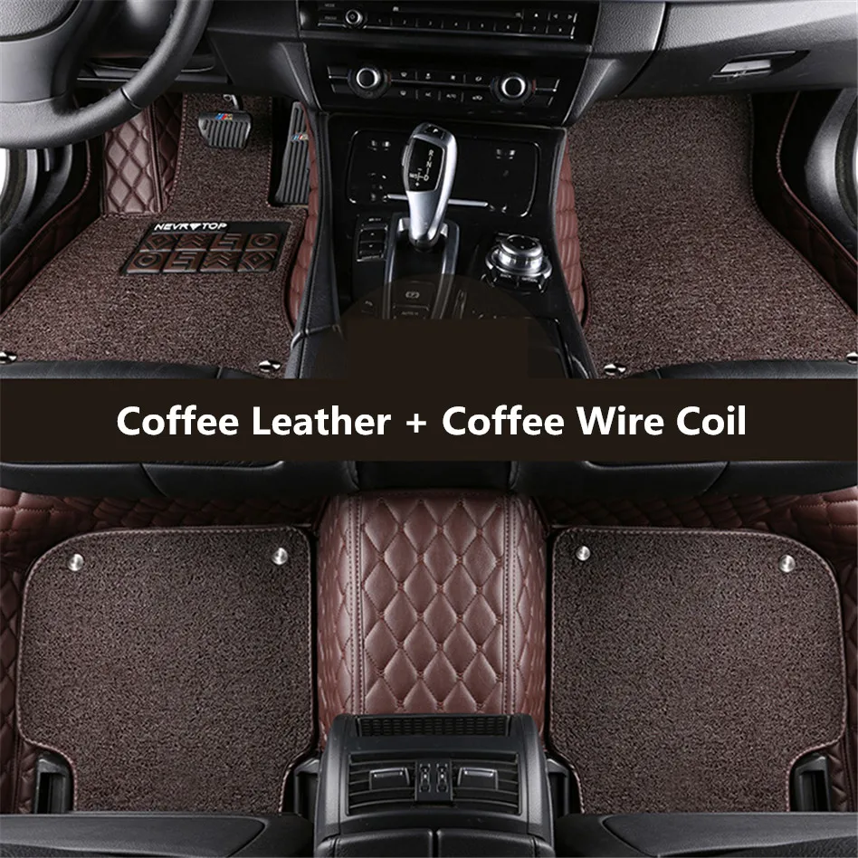  For Honda CITY 2009-2014 Floor Mats Foot Carpets Auto Step Mat High Quality Brand New Embroidery Le