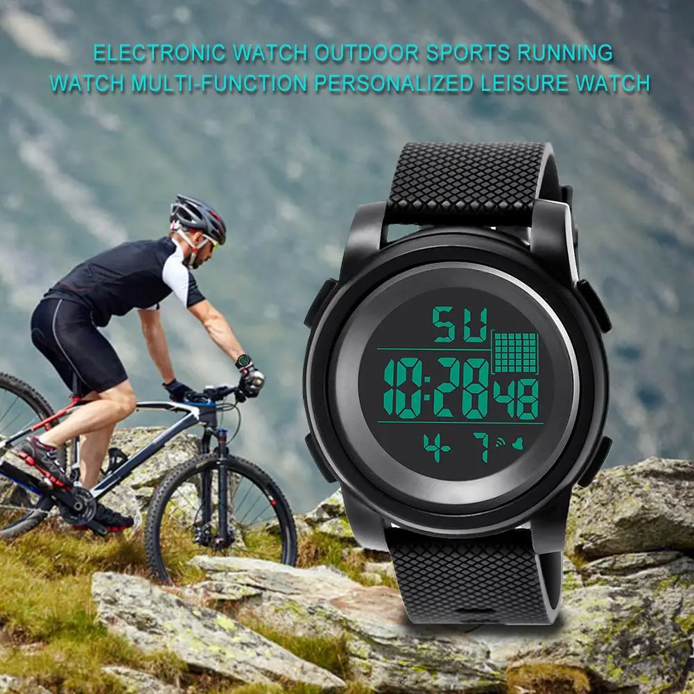 

Sport LED Watches Student Digital Watch Multi-Function Personality Fashionable Casual Electronic Whatch Drop Shipping
