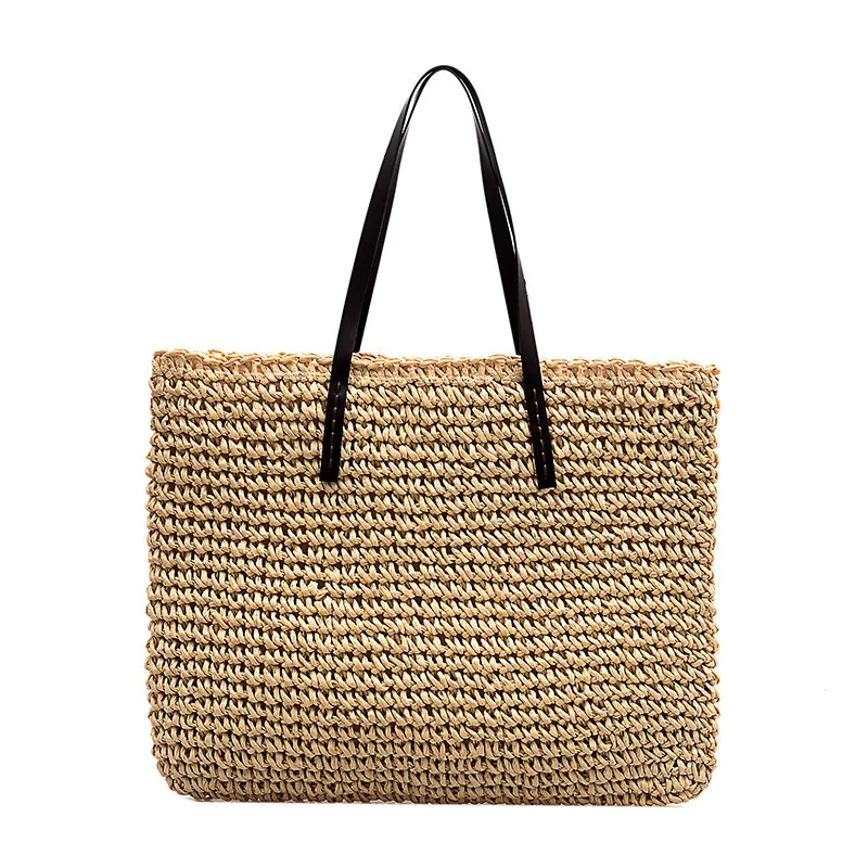 

Korean Version Manual Summer 2019 New Women's Bag Wild Shoulder Portable Large Capacity Beach Holiday Travel Rattan Straw Bag