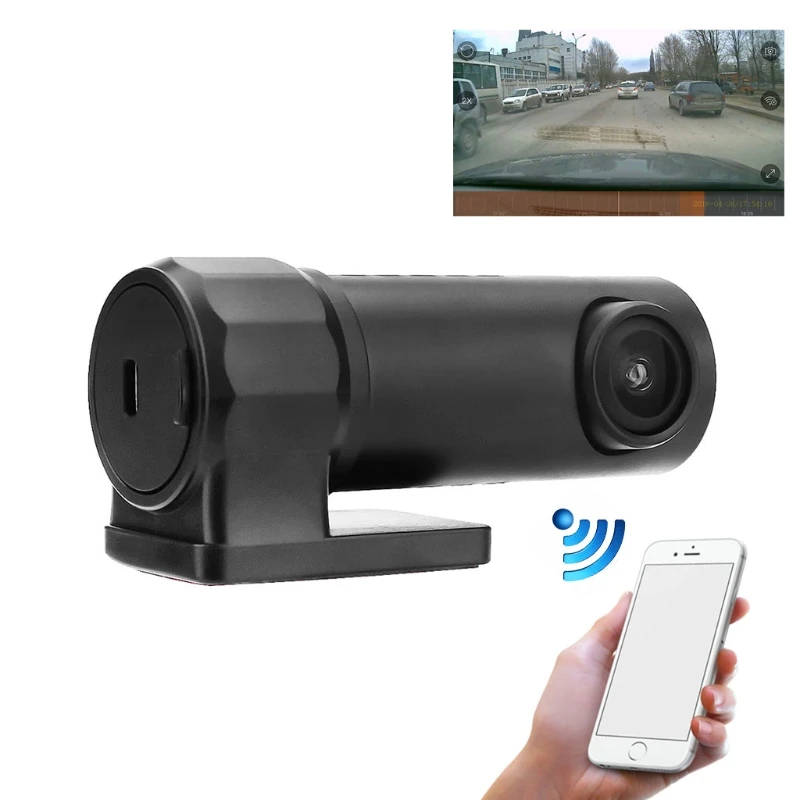 HD 1080P Wi-Fi Видеорегистраторы для автомобилей Камера видео Регистраторы Dash Cam Ночное видение g-датчика Mini