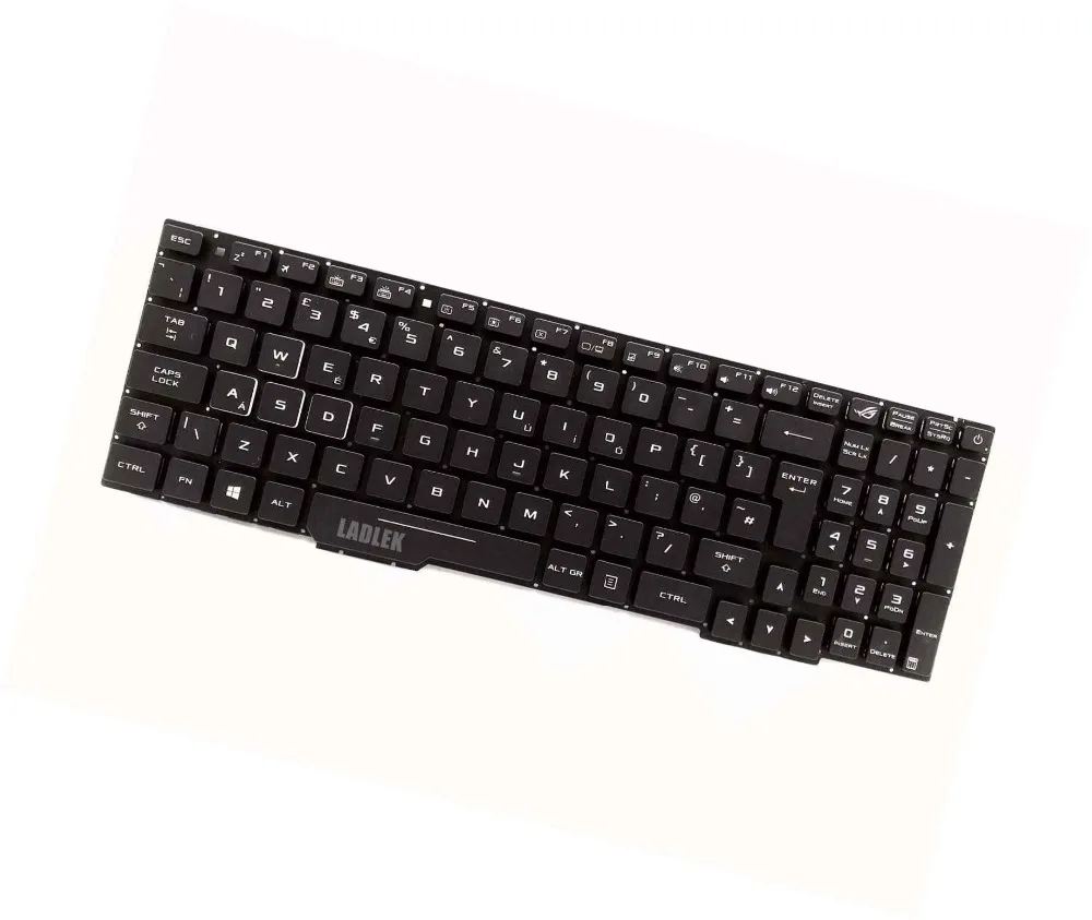 Новая английская клавиатура с подсветкой для Asus Rog GL553VD GL553VE GL553VW без упора