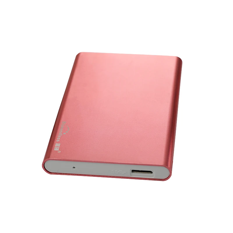 red 2.5'' sata external hdd enclosure case 2.5 inch hard disk box  (5)