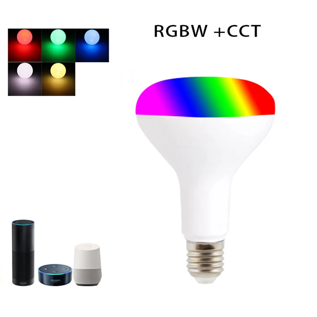 

E27 LED Light 3.5W Wifi RGB Smart Bulb Colorful Wireless Home App Controlled smart lamp Lighting HOME ASSISTANT With music MIC