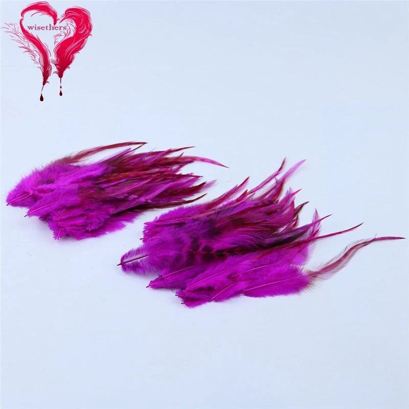 3 rose qinghuajian rooster saddle feather 3