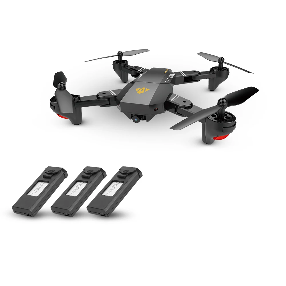 

VISUO XS809HW Drone Wifi FPV 2.0MP 720P Wide Angle Camera Drone Foldable RC Quadcopter Dron Selfie Helicopter Extra Battery