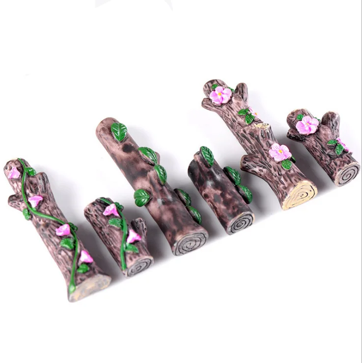 

6 pcs/1 set Simulation resin tree branch Strong neodymium Fridge magnets for refrigerator Home decoration Magnet Post message