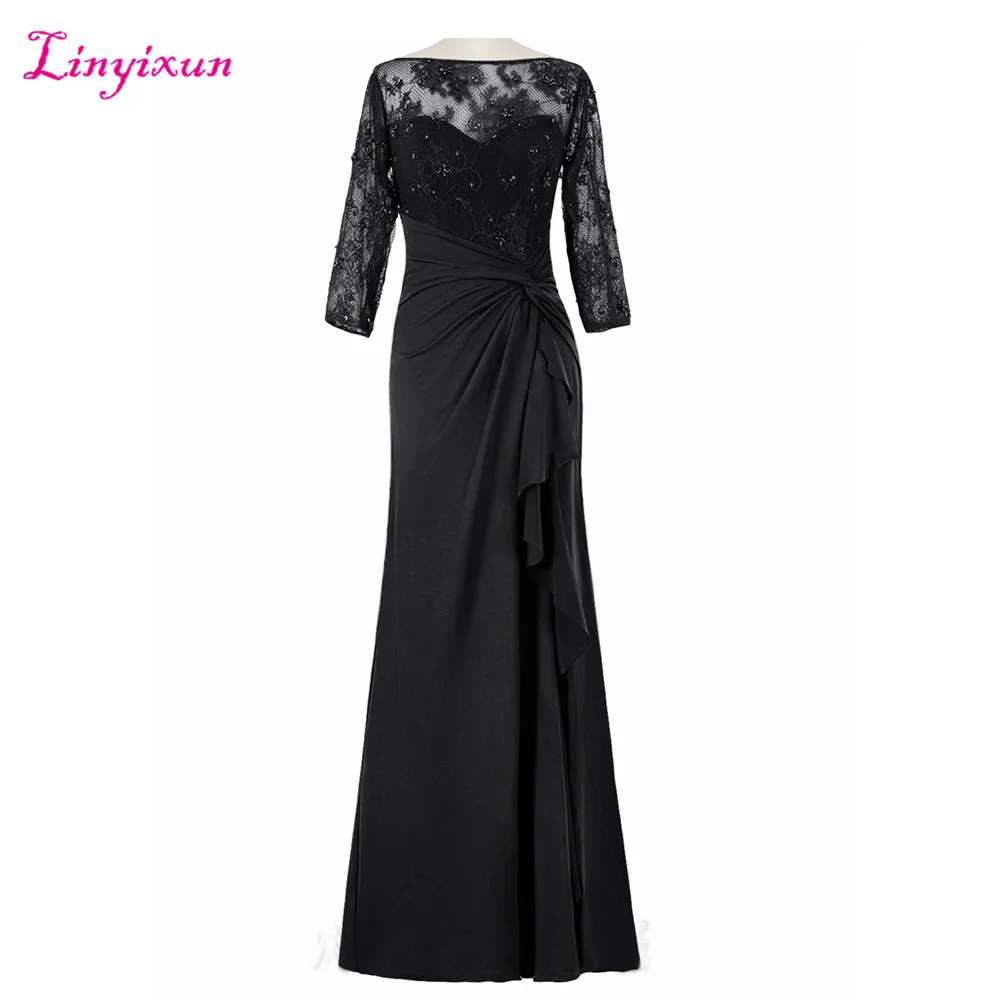 half sleeve mother of the bride dresses