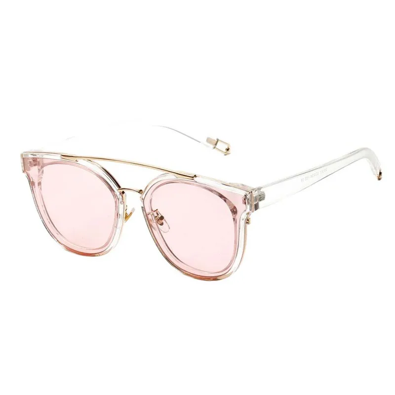 Открытый двойной луч солнцезащитные очки ретро рамка солнцезащитные очки женские новые очки мужские 6 цветов