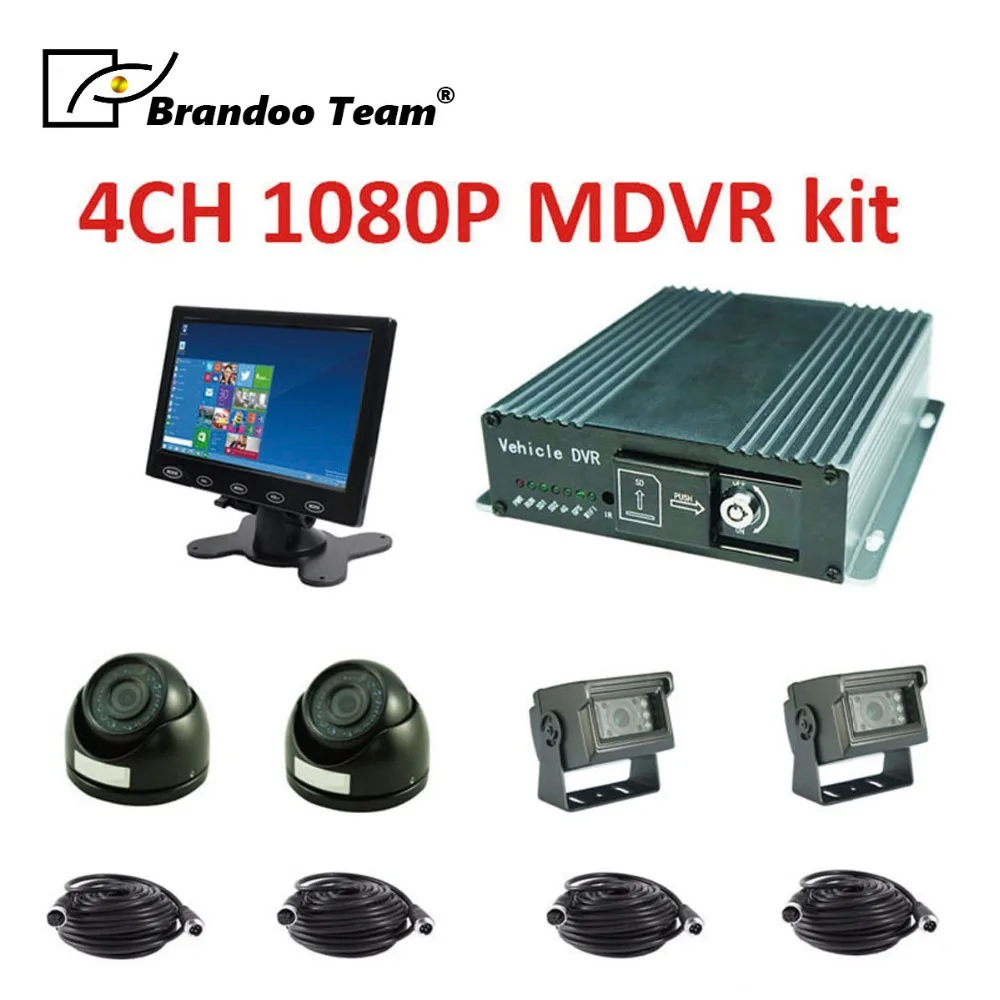 4 Channel 1080P HD Mobile DVR Camera Systemin DVR/Dash Camera from