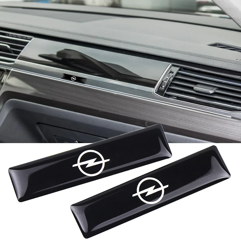 

2pcs Car Sticker Auto Emblem Decal For Opel Zafira a b Astra h g j k f Mokka Corsa b c d Vectra Insignia Motors Auto Accessories