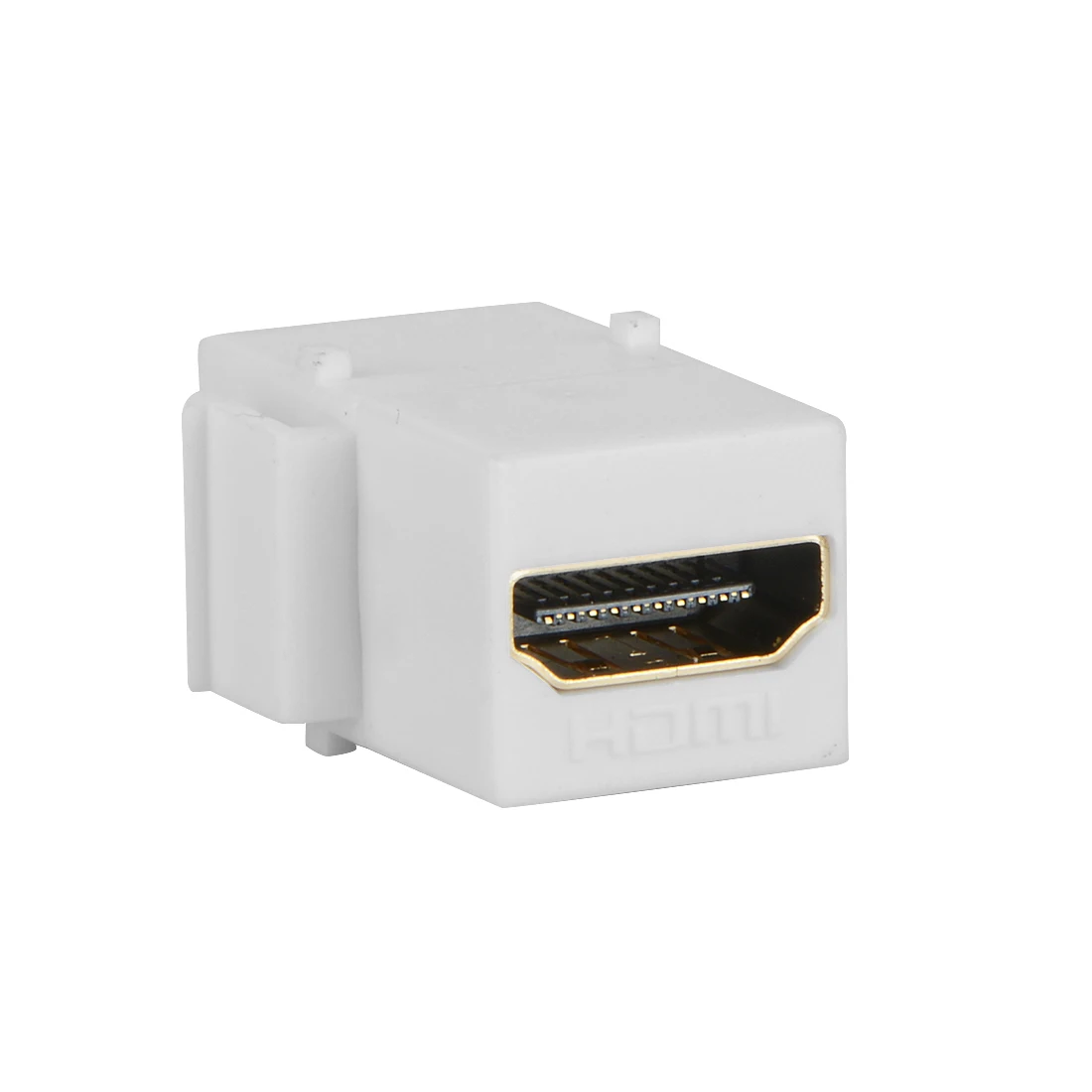Трапециевидный разъем HDMI Женский соединитель вставка защелкивающийся адаптер