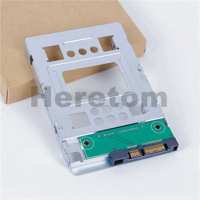 hard disk enclosure 3.5 2.5" SSD to 3.5" SATA adapter Tray Converter SAS HDD Bracket Caddy 654540-001 651314-001 Gen8/gen9 N54L N40L N36 hard disk enclosure