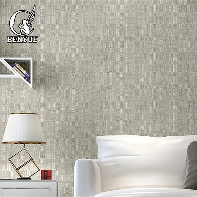 Buy High Quality Seamless Linen Wallpaper For Home