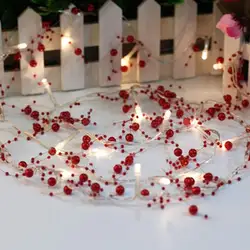 Свет Строка удивительные 170 см Свадебный декор гирляндой Водонепроницаемый Романтический праздничные светодиодные лампы украшение на