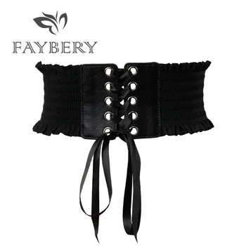 

Elegant Bowknot Wide Belts for Women Luxury Brand Designer Women Belt for Wedding Dress Female Waistband Sexy Belts Cummerbunds